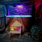 Enchanting In Gratillon With Mountain View And Sauna Chalet